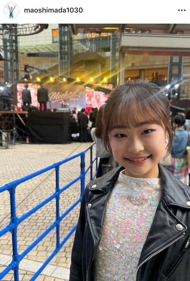 島田麻央選手のインスタグラム（＠maoshimada1030）より