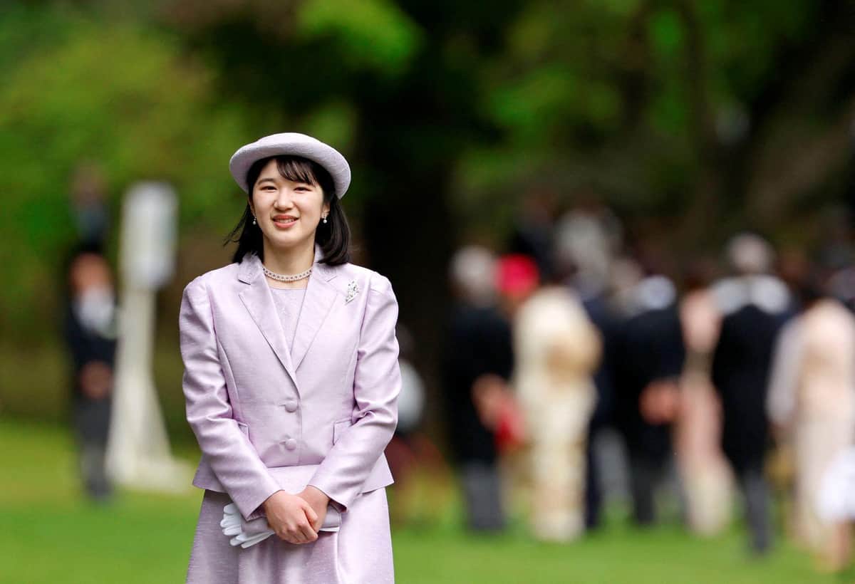 2026年 春の園遊会の愛子さま（写真：代表撮影/ロイター/アフロ）