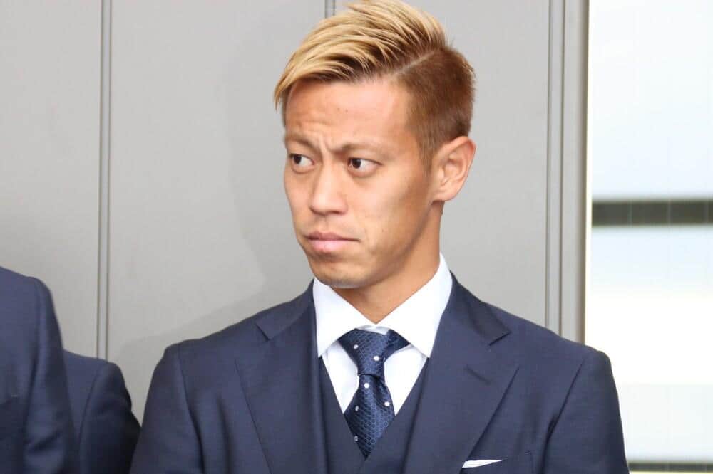 本田圭佑選手（2018年撮影）