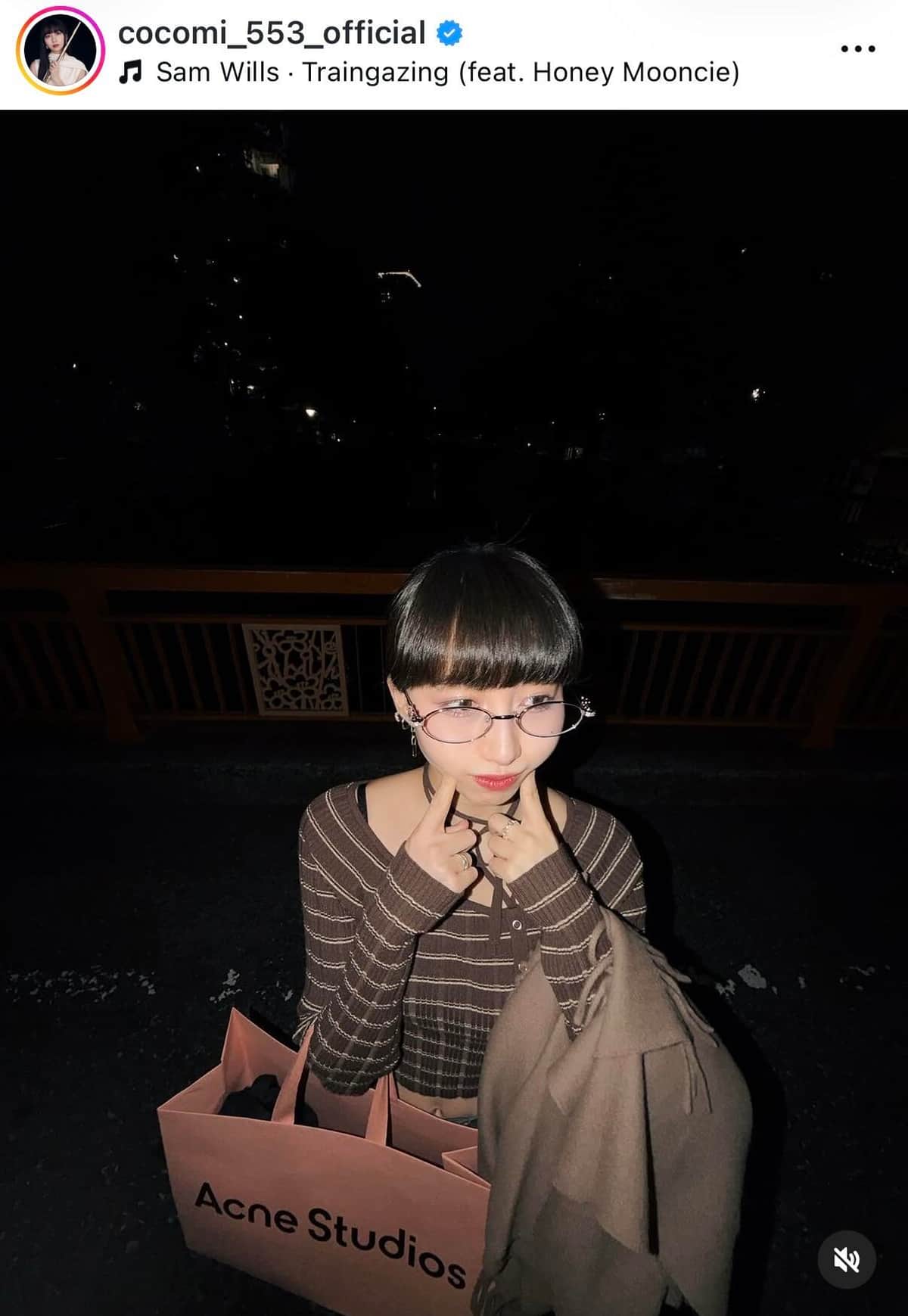 Cocomiさんのインスタグラム（＠cocomi_553_official）より