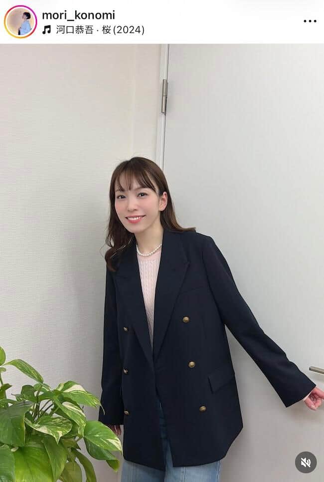 杜このみさんのインスタグラム（＠mori_konomi）より