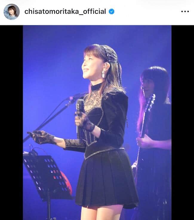 森高千里さんのインスタグラム（＠chisatomoritaka_official）より
