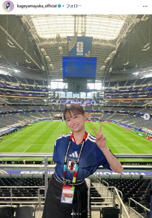 「この3人はズルすぎる」W杯現地入りの影山優佳、豪華オフショにネット騒然「すごいメンツ」「本当に仲良しだね」