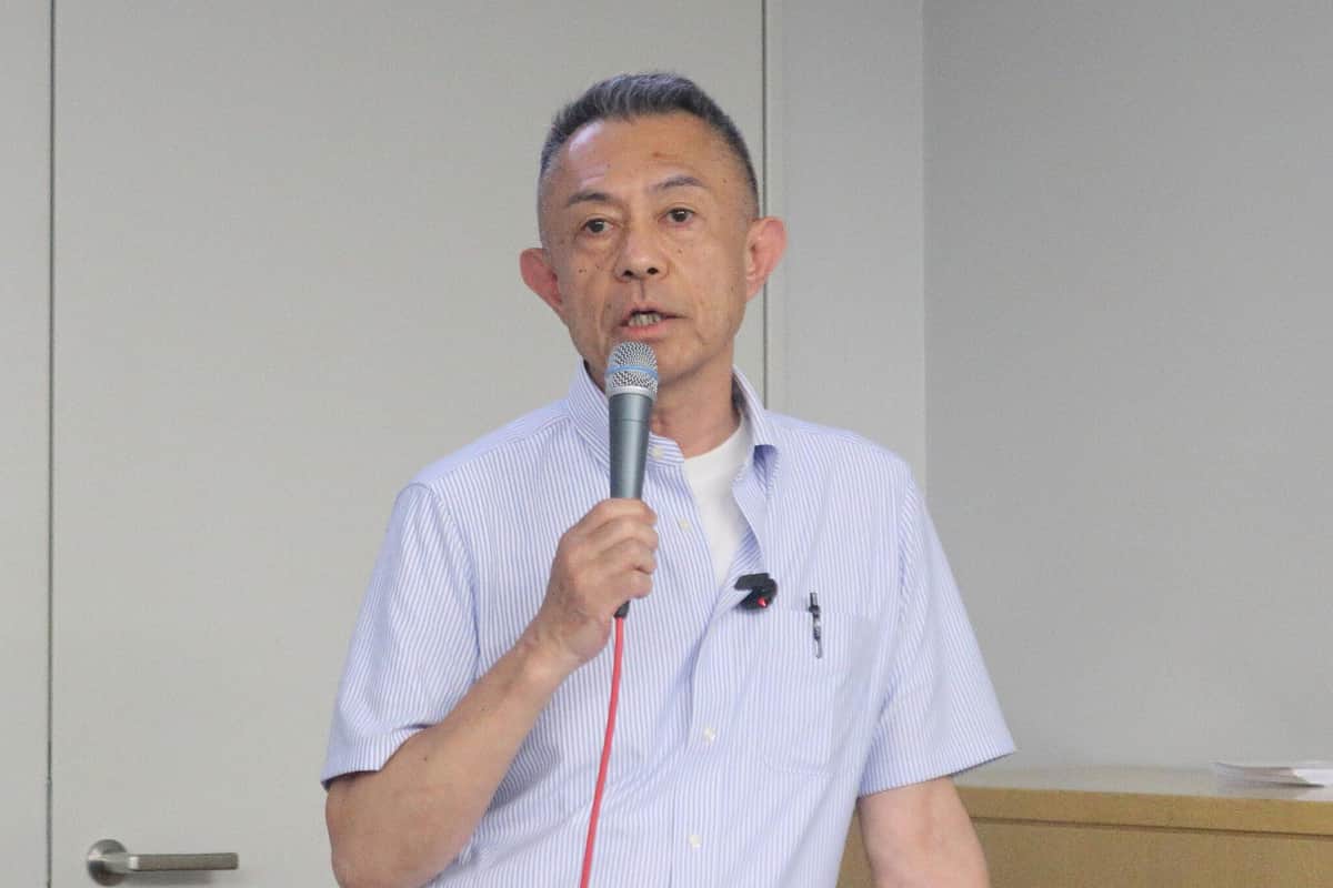 帰国事業や書籍の意義について語るアジアプレスの石丸次郎氏