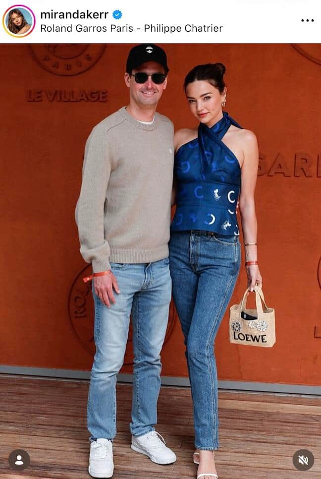 ミランダ・カーさんのインスタグラム（＠mirandakerr）より