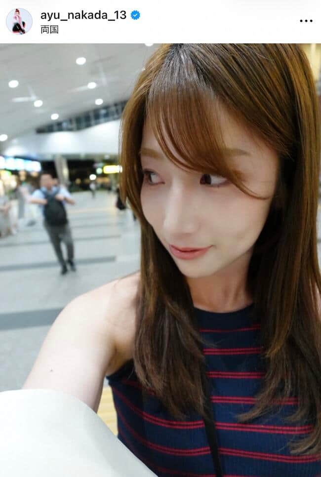 仲田歩夢選手のインスタグラム（＠ayu_nakada_13）より
