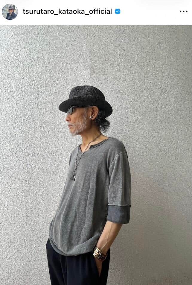 片岡鶴太郎さんのインスタグラム（＠tsurutaro_kataoka_official）より