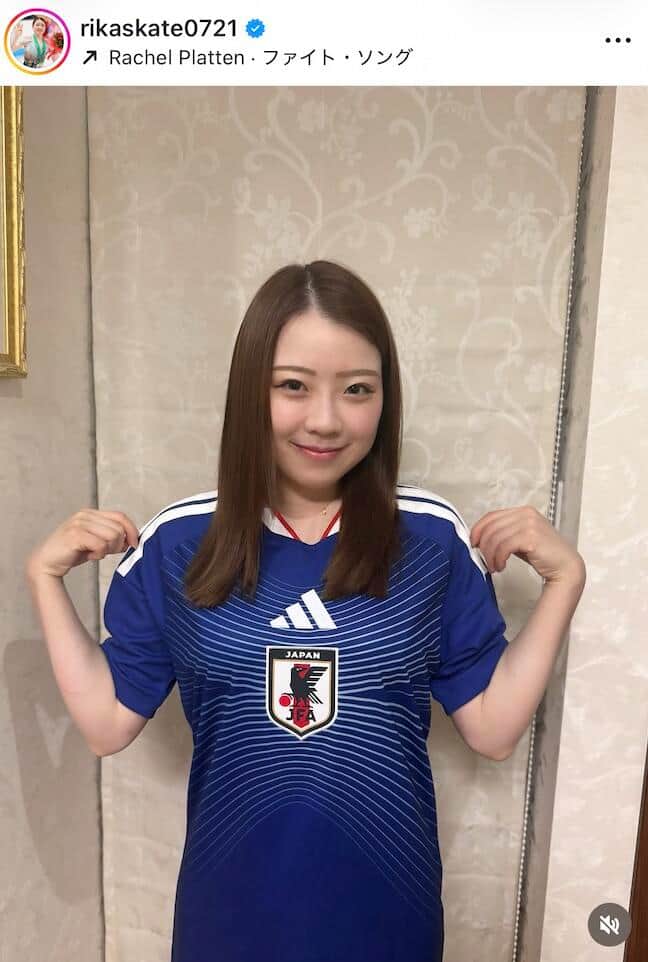 紀平梨花選手のインスタグラム（＠rikaskate0721）より