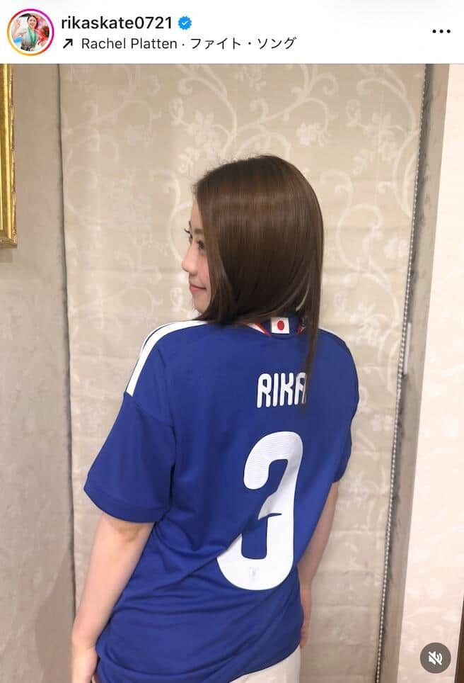 紀平梨花選手のインスタグラム（＠rikaskate0721）より