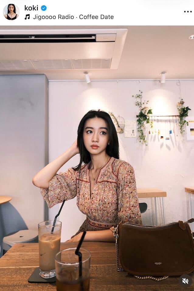Kokiさんのインスタグラム（＠koki）より