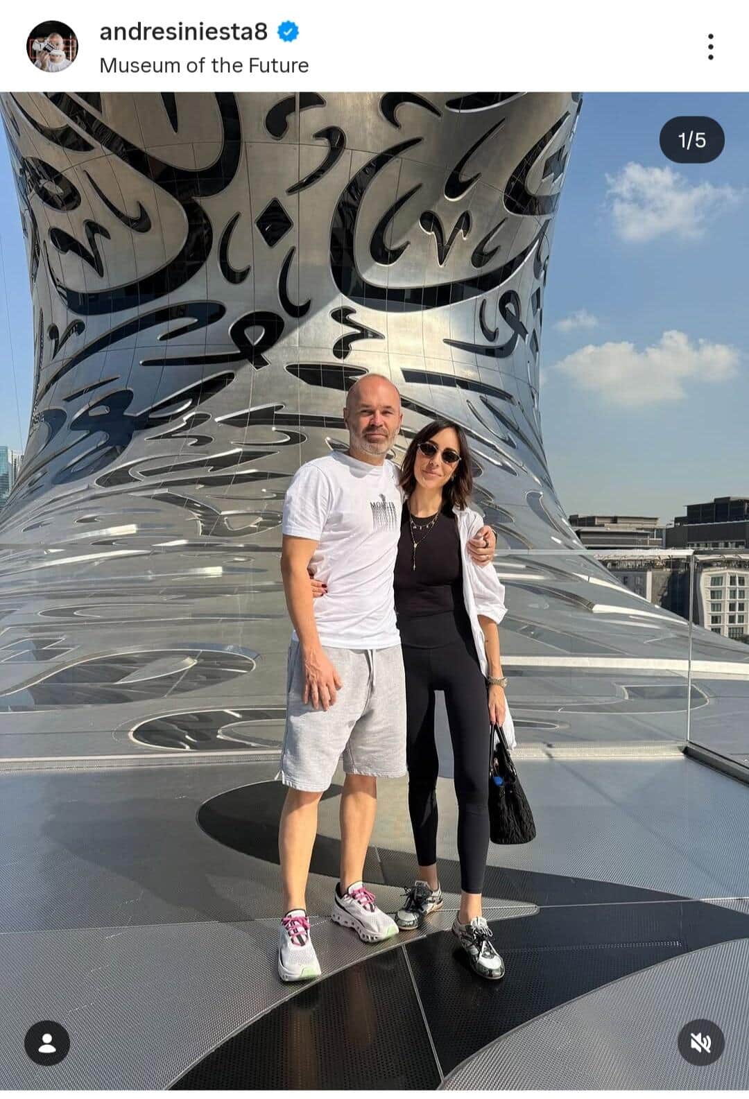 アンドレス・イニエスタさんのインスタグラム（＠andresiniesta8）より