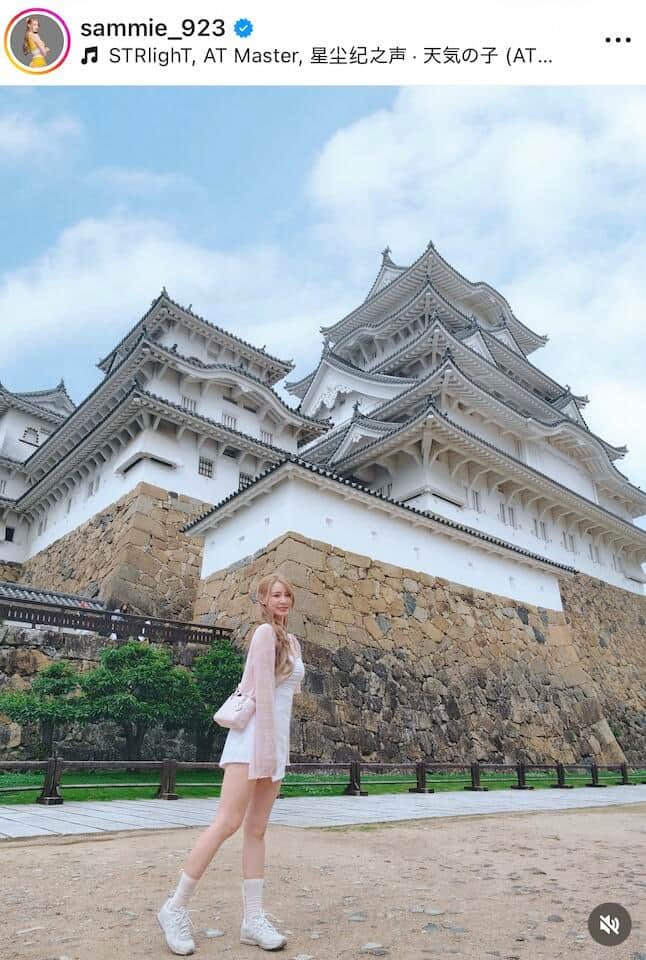 サミーさんのインスタグラム（＠sammie_923）より