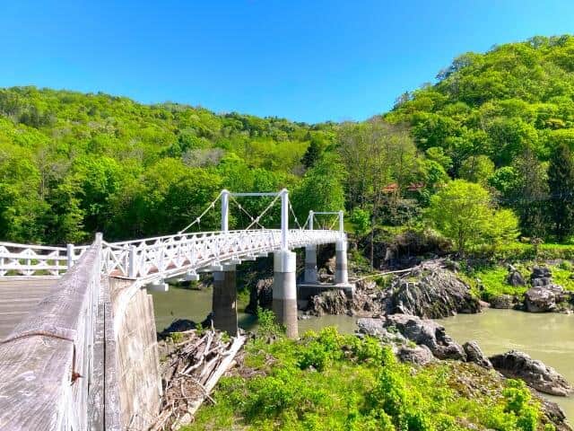 事件の舞台となってしまった神居大橋