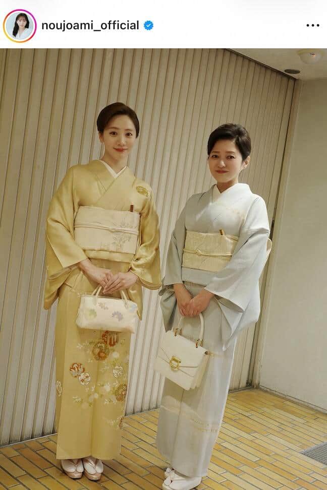 能條愛未さんのインスタグラム（＠noujoami_official）より