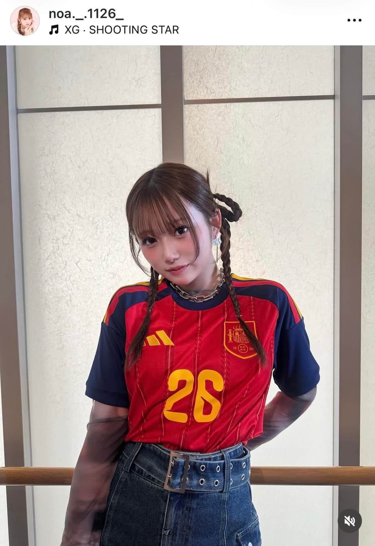 希空さんのインスタグラム（＠noa._.1126_）より