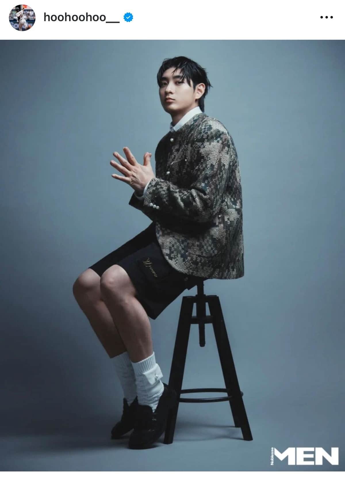 モデルを務めるイ（本人インスタグラムより）