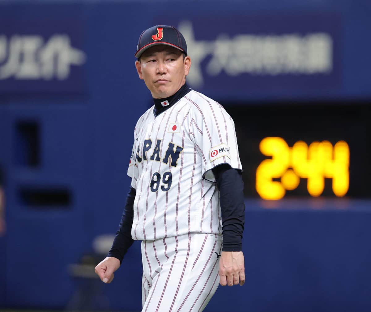 侍ジャパンの監督をつとめた井端弘和氏（写真：スポーツ報知/アフロ）