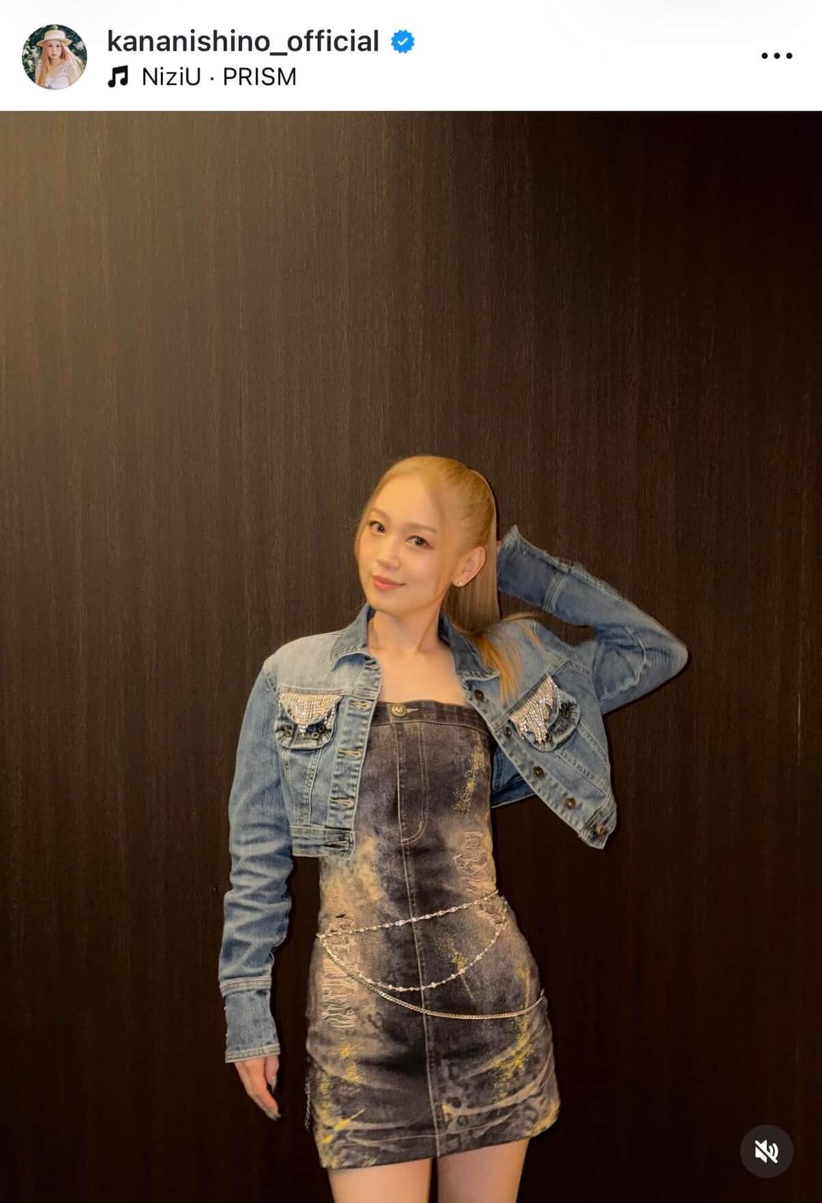 西野カナ、ヘソ出しコーデで「激カワ」ショット...へそピもキラリ　「めっちゃかわいい」「女神すぎない？」