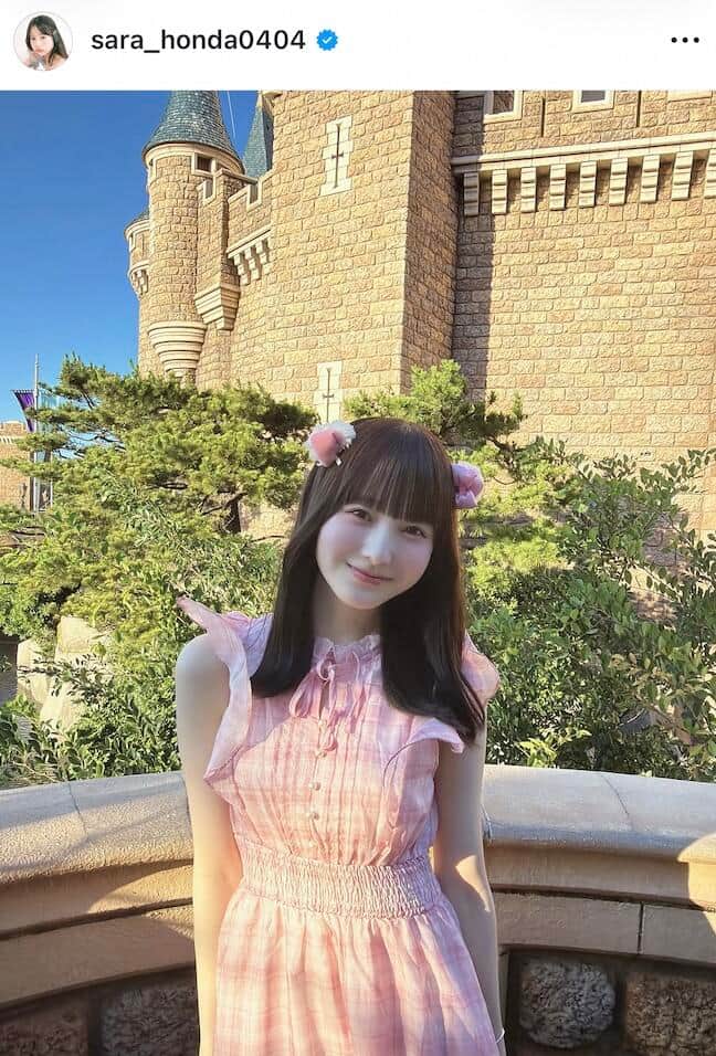 本田紗来さんのインスタグラム（＠sara_honda0404）より
