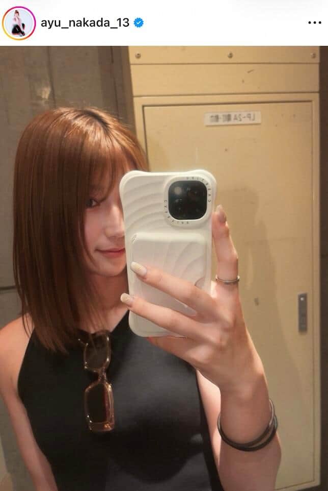 仲田歩夢選手のインスタグラム（＠ayu_nakada_13）より