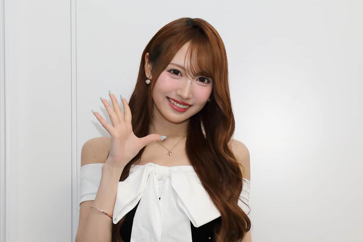 SKE48の野村実代さん。グラビア撮影は初めてだ