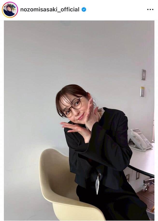 佐々木希さんのインスタグラム（＠nozomisasaki_official）より