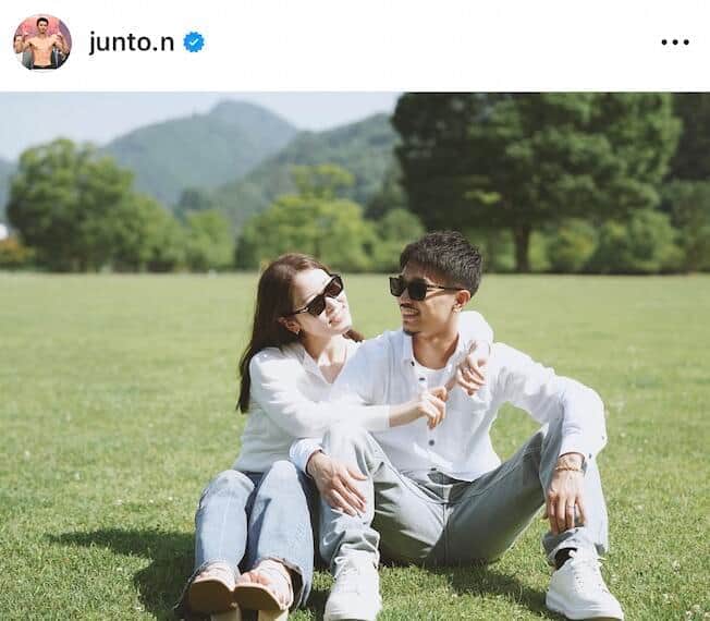 中谷潤人選手のインスタグラム（＠junto.n）より