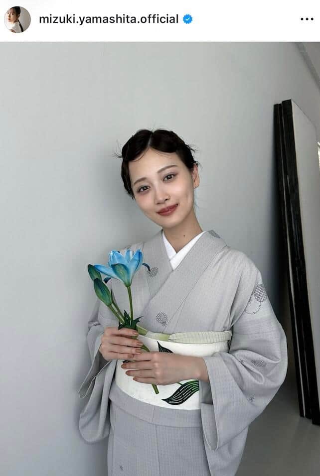 山下美月さんのインスタグラム（＠mizuki.yamashita.official）より