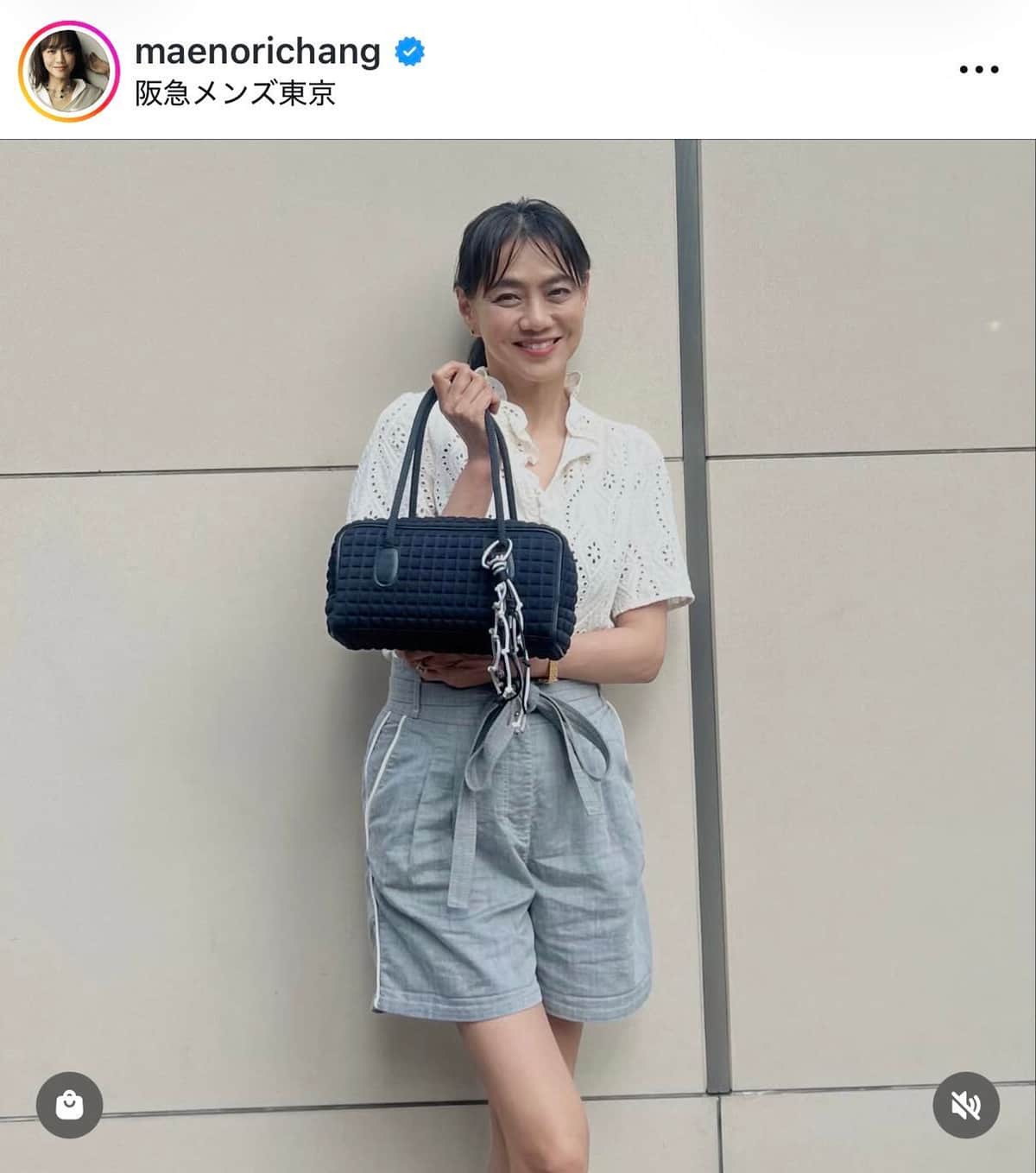 前田典子さんのインスタグラム（＠maenorichang）より