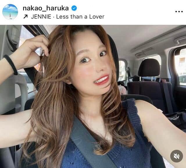 中尾春香選手のインスタグラム（＠nakao_haruka）より