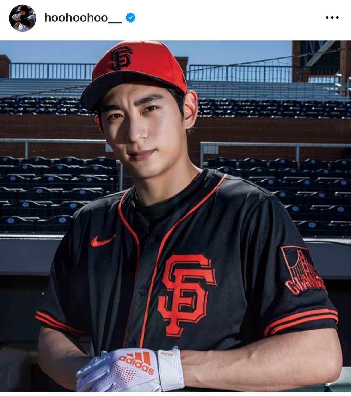 イ・ジョンフ選手（本人インスタグラムより）