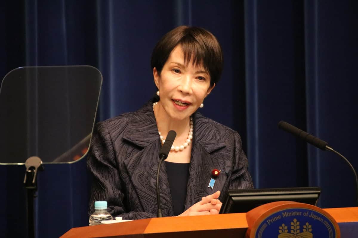 高市早苗首相（2025年10月撮影）