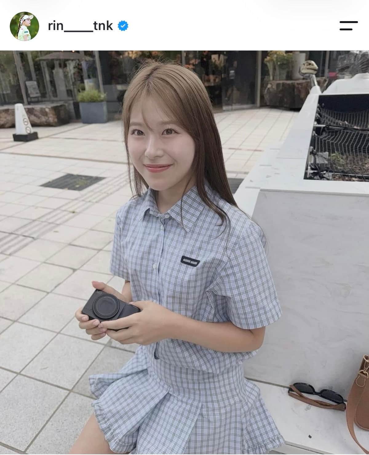 吉田鈴選手のインスタグラム（＠rin____tnk）より
