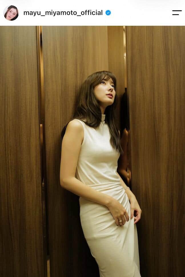 宮本茉由さんのインスタグラム（＠mayu_miyamoto_official）より