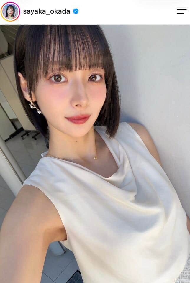 岡田紗佳さんのインスタグラム（＠sayaka_okada）より