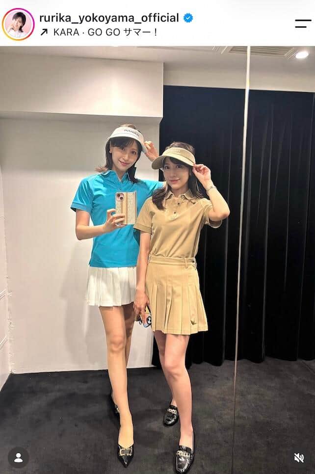 横山ルリカさんのインスタグラム（＠rurika_yokoyama_official）より