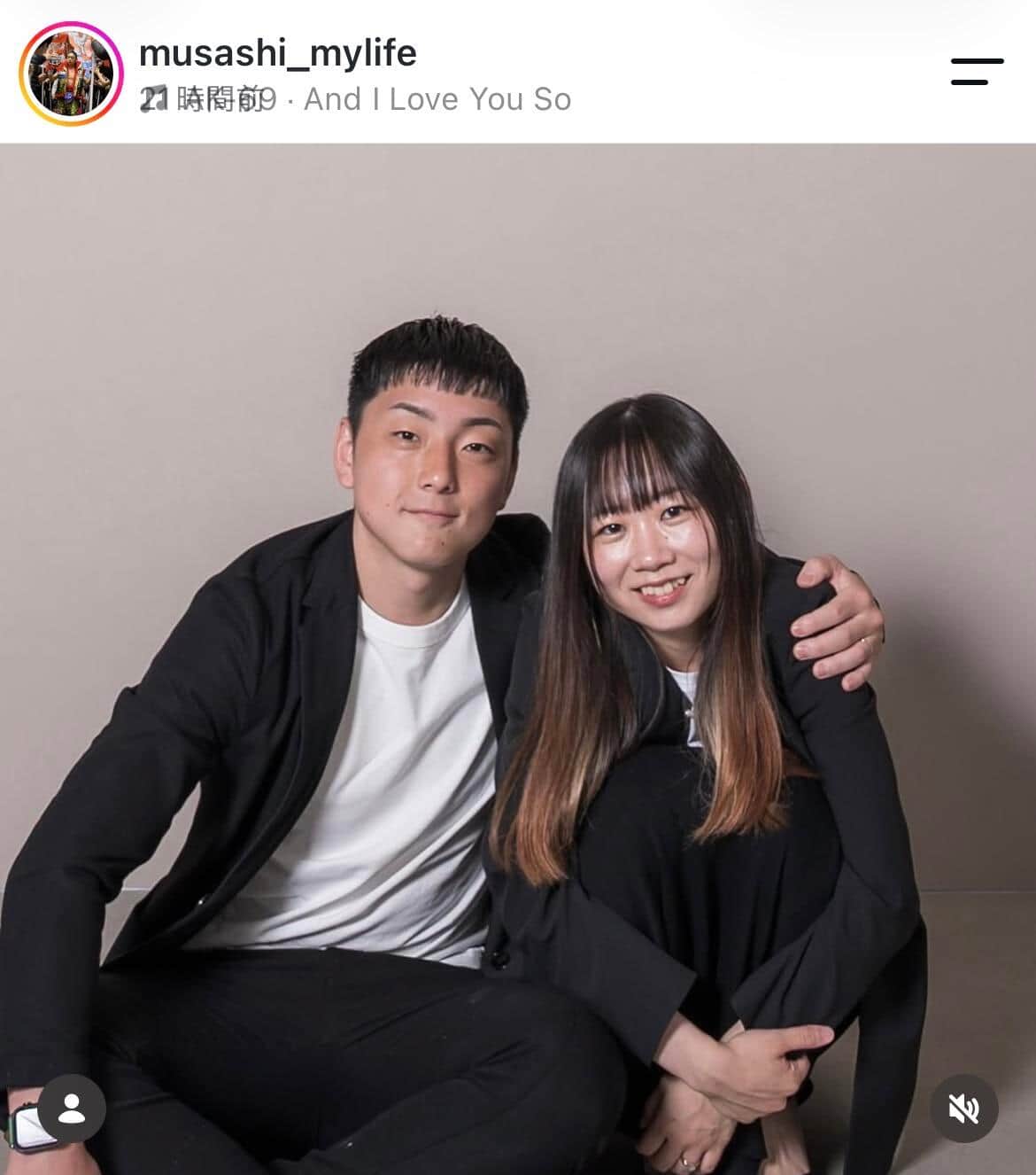 元東洋＆WBOAP王者の森武蔵さんのインスタグラム（＠musashi_mylife）より