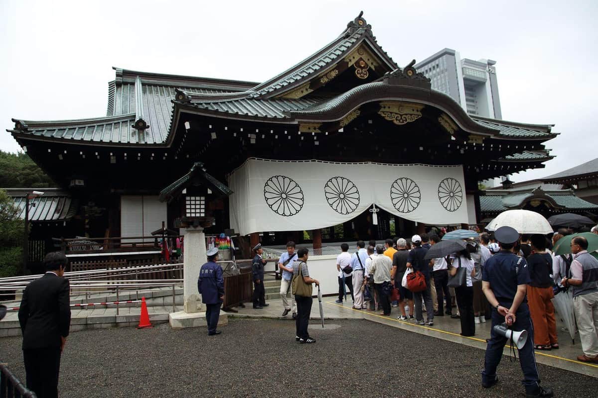 靖国神社（2017年8月15日）