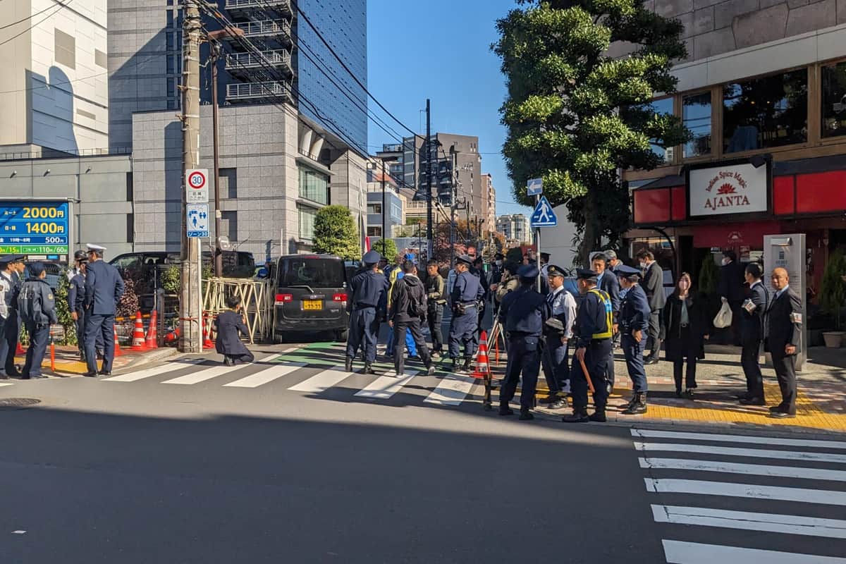 2023年11月には車が突っ込む事件も起きた
