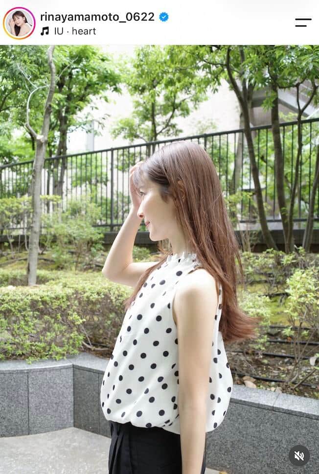 山本里菜さんのインスタグラム（＠rinayamamoto_0622）より