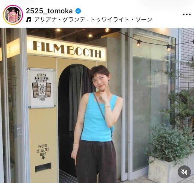 宮崎友花選手のインスタグラム（＠2525_tomoka）より