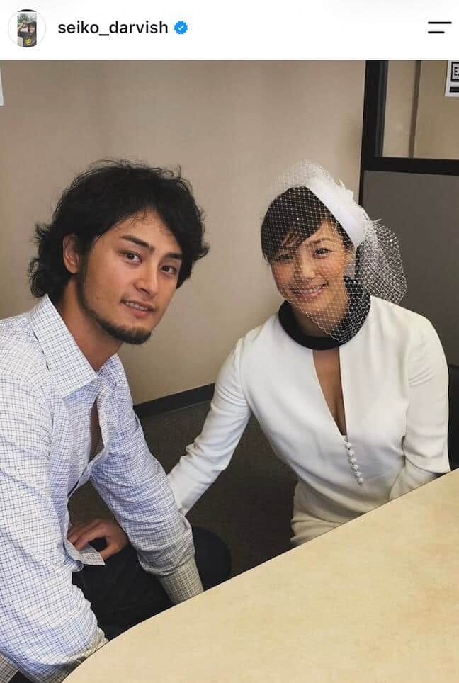 山本聖子さんのインスタグラム（＠seiko_darvish）より