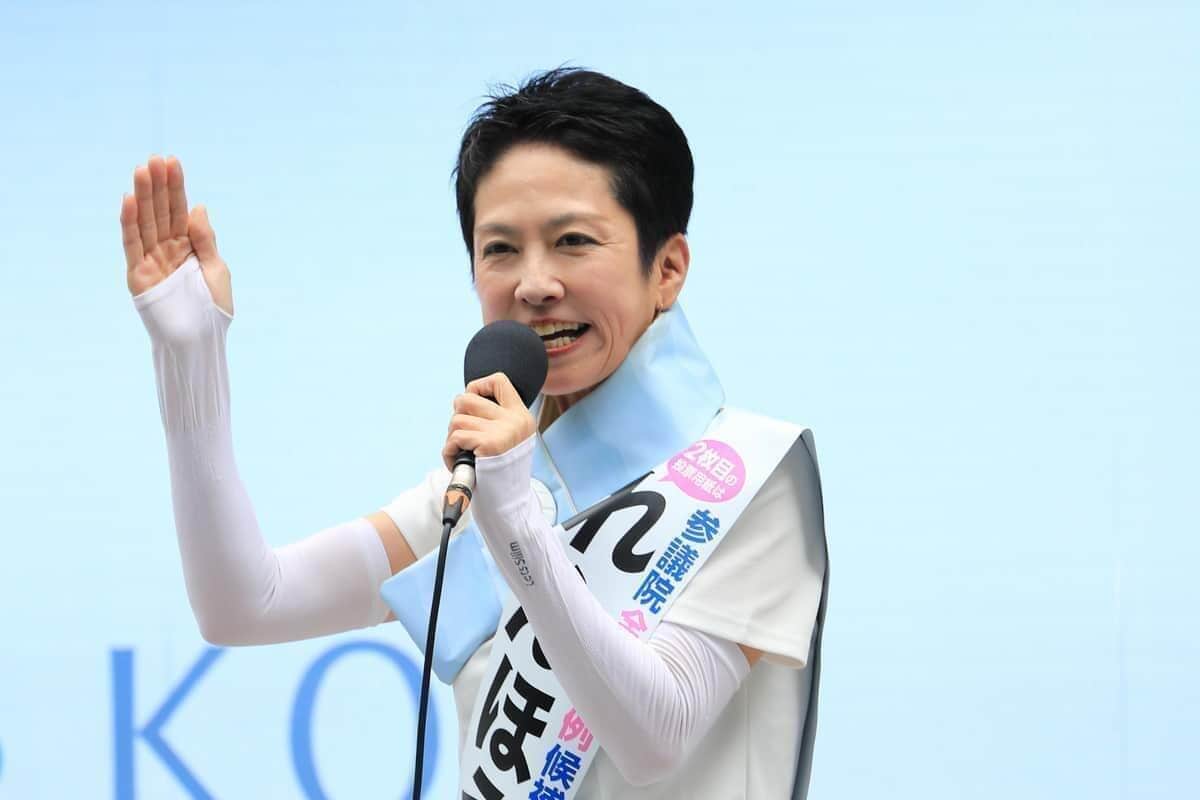 蓮舫参院議員（2025年7月撮影）