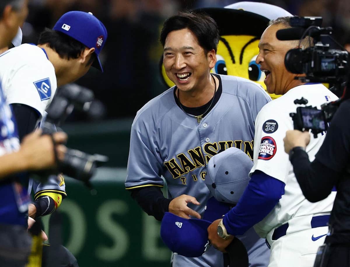 阪神・藤川球児監督（写真：ロイター/アフロ）