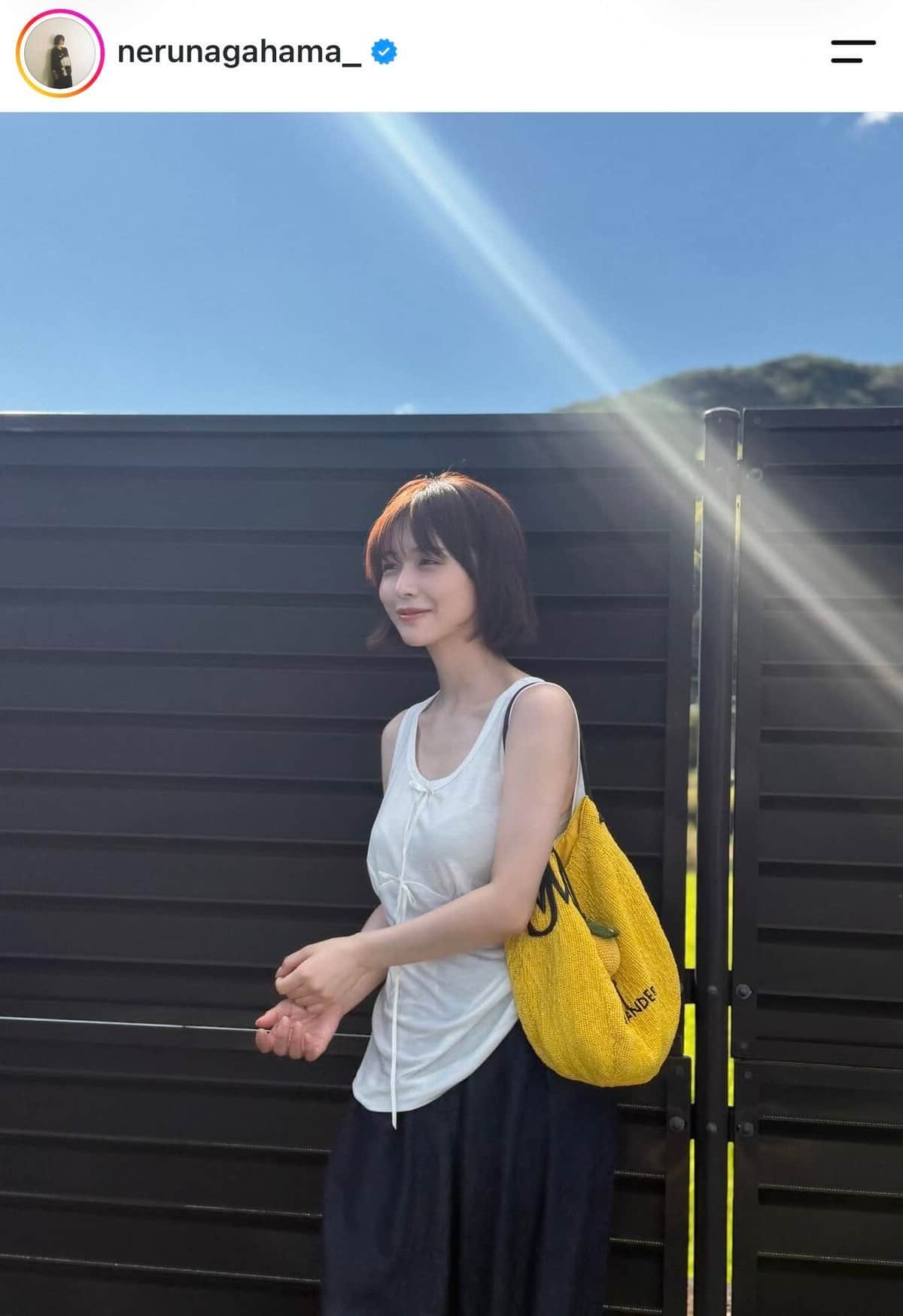 長濱ねるさんのインスタグラム（＠nerunagahama_）より