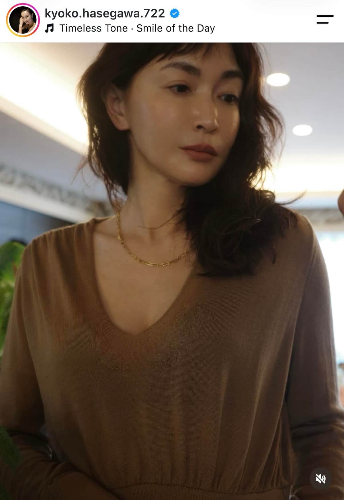 長谷川京子さんのインスタグラム（＠kyoko.hasegawa.722）より