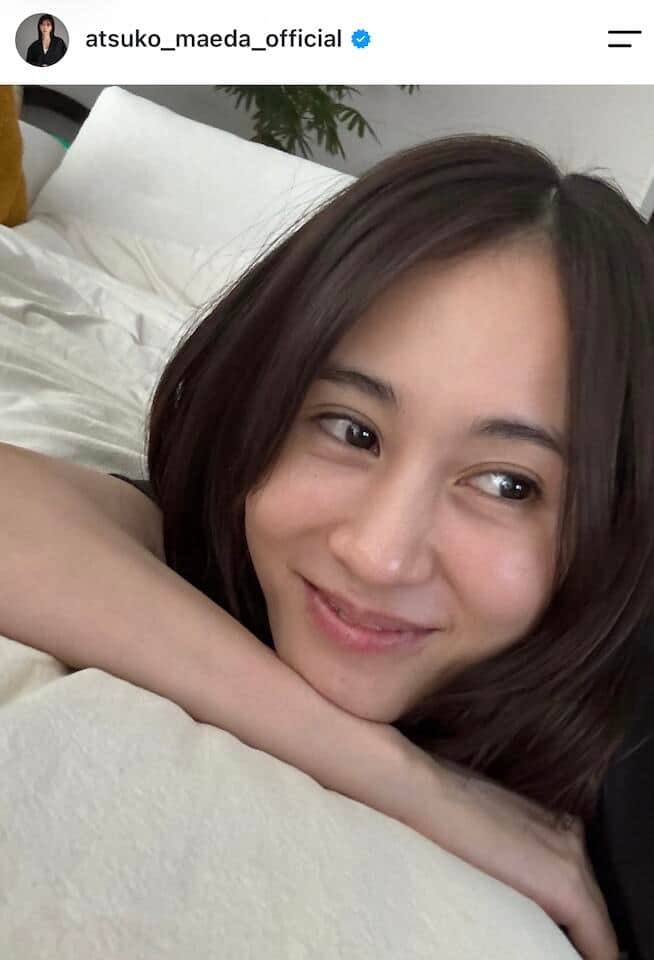前田敦子さんのインスタグラム（＠atsuko_maeda_official）より