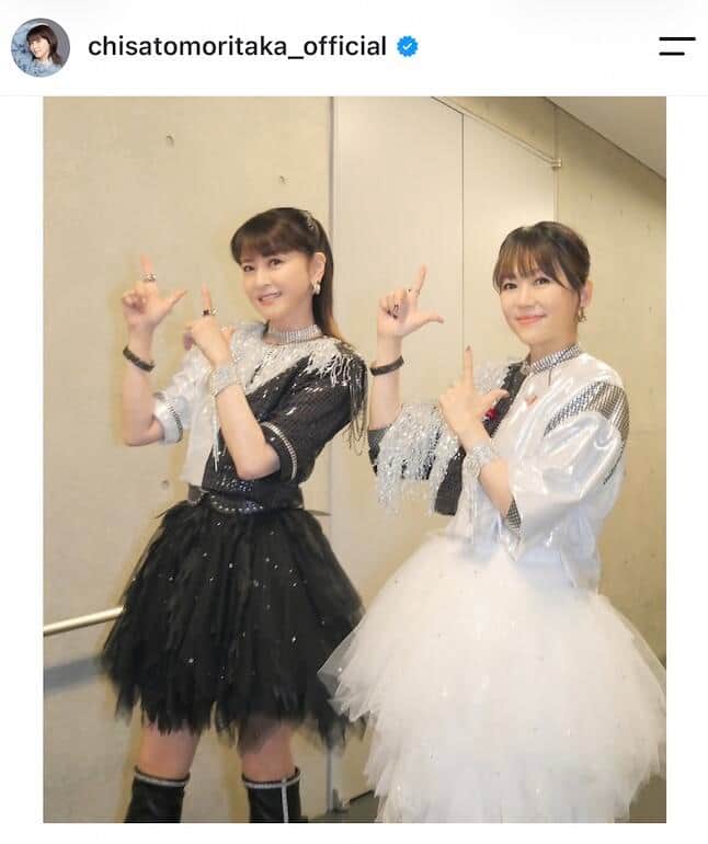 森高千里さんのインスタグラム（＠chisatomoritaka_official）より
