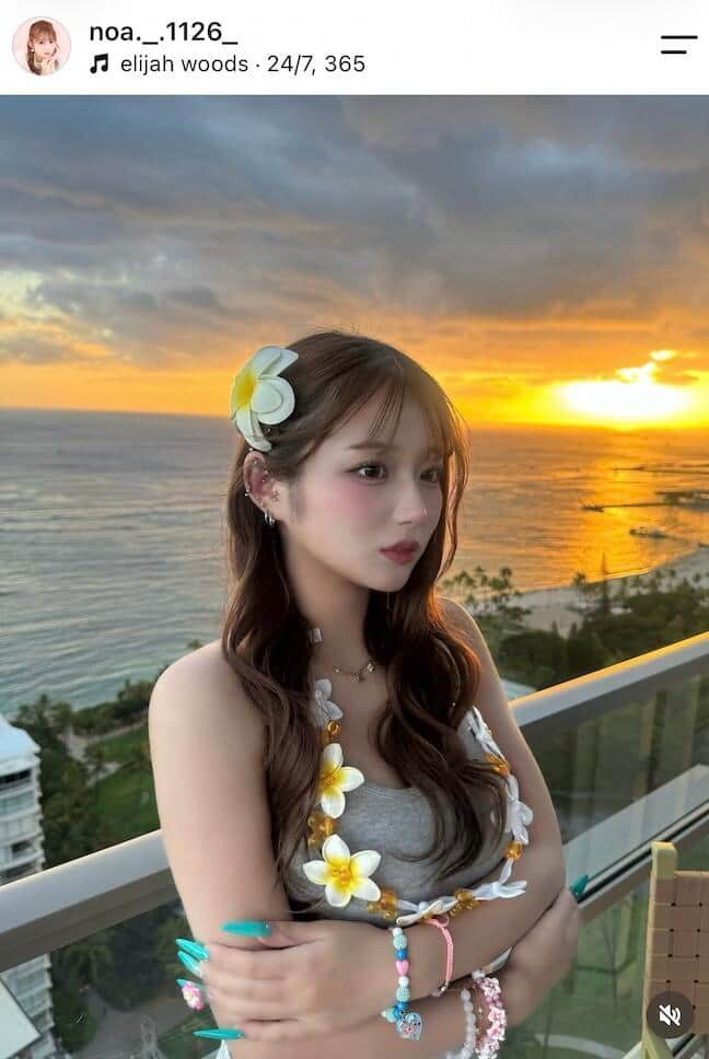 希空さんのインスタグラム（＠noa._.1126_）より