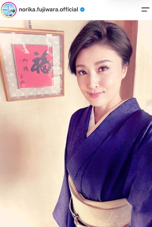 藤原紀香さんのインスタグラム（＠norika.fujiwara.official）より